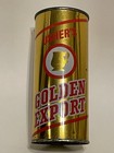 Usher s Golden Export 16 Oz  Empty Flat Top Beer Can  Scotland Uk