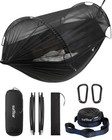 Camping Hammock With Net - Double single Hammock With House-like Net- Easy 