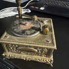Vintage Music Box With Lighter