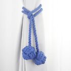 2pcs Double Balls Curtain Tiebacks Handmade Decorative Curtain Holdbacks Rope 