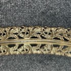 Vintage Vanity Mirror Tray 9x13 5 Gold Ornate Filigree Hollywood Regency Boudoir