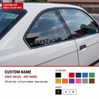 Custom Vinyl Lettering Decal Personalized Name Text Sticker Car Truck Boat Wall