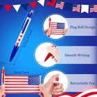 100 Pcs Veterans Day Pens American Flag Themed Gifts Independence Day Gift Usa