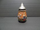 Vintage Bavarian German Lidded Beer Stein Germany