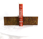 Antique Pair Brass Repousse Relief Bookends French Napolean 3 Period C 1848-1870