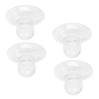 4pcs Breastfeeding Inverted Nipple Corrector Puller - Gentle Suction For Nursing