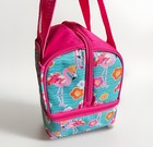 Igloo Dual-compartment Lunch Bag Featuring A Tropical Flamingo Print 