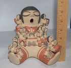 Cochiti Storyteller Pottery Doll 10 Children Dorothy Trujillo Native American