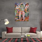 87118 Metzinger Two Nudes In Exotic Landscape Decor Wall Print Poster
