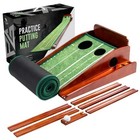 Palladium Golf Indoor Putting Mat     10 Ft Golf Practice Putting Green With Ball