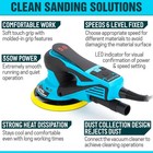 Autolock Electric Random Orbital Sander  350w Brushless Motor With 5   6 Inch   