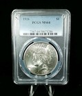 1926-p   1 Pcgs Ms64 Peace Silver Dollar White  4227