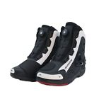 Shamofeng Motorcycle Shoes Men Racing Bike Boots Breathable Street Riding Boots