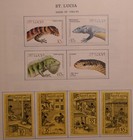 St  Lucia Scott  661-679  706-709  4 Sets  Mint Og Hr