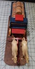 Vintage Beer Wagon And Horses 1960 s Set Perhaps It Was Custom Needs Tlc  