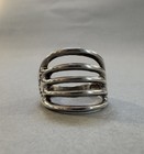 Vintage Sterling Silver Ring  Size 7 1 4  Signed Fl Begay