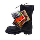 Thorogood Fire Fighting Boots Mens 7 5 M Black New Safety Toe Usa 804-6391-f Nwt