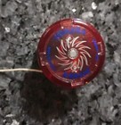 Yomega 1999 X-brain Yo Yo Red Bandai Complete W extra String   Book Pre-owned 
