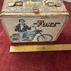 Happy Days Lunchbox The Fonz 1976 No Thermos Rusty And Rough 