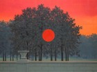 The Banquet Ren   Magritte Vintage Art Poster Print