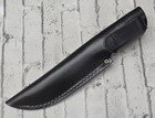 Case Xx Black Leather Sheath For Fixed Blade Knife W 5 5  Narrow Blade  Cash1