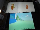 Yogi Bear Animation Cel Hanna-barbera Cartoons Production Art Vintage Tv Show I6