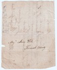 Rare Autograph Letter Signed - William A Booth To Isaac Hite - George Clark 1793