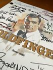 Goldfinger Script Signed- Autograph Reprints- Sean Connery- James Bond 007