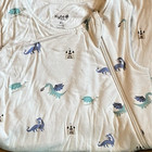 Kyte Baby Bamboo Sleep Sack Dinosaur Turquoise Lot Of 2 Xl 1 0 Tog Boys Euc