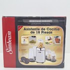 Sunbeam Heritage Series 18-piece Kitchen Assistant Food Processor New Open Box