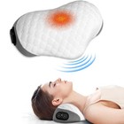 Electric Neck Massager Pillow  3 Modes Pillow Traction Massager With Heat