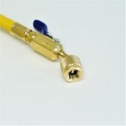 Yellow Jacket 29072 Plus Ii 1 4  Yellow Ac Charging Hose 72  Compact Ball Valve