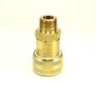 Foster 5 Series Brass Quick Coupler 1 2 Body 1 2 Npt Air Hose And Water Fittings