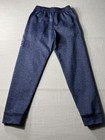 Adidas Youth Boys Fleece Sweatpants Navy Big Logo Medium 10 12 Joggers