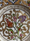 Kutahya Porcelen     Cemile     Floral Ceramic Plate Hand Made 2002