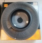 3 Kodak Carousel Transvue 140 Projector Slide Tray With Box And Paper Work  1983