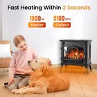 Electric Fireplace Heater  20   Infrared Fireplace Heater 1000 1500w  3d Realist
