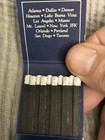 Viscount Hotels Rare Vintage Matchbook  Matches Unstruck