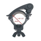 2 Pack 1 49-1 57 Inch Lighting Truss Clamp Stage Light Black 2 Pcs