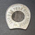 1946 Encased Cent Penny Good Luck Token New York City