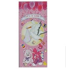 It s A Girl  Doorsox Pink Baby Shower Announcement Stretchable Door Sock Cover