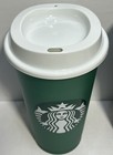 Set Of 3 Starbucks Reusable 16oz Plastic Coffee Mug Cup 6    Tall Tumbler W  Lids