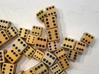 Huge Lot  over 50  Vintage Bakelite Dice   1 2-5 8 