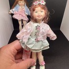 Vintage Cameo Kids Collectible Miniature Jointed Porcelain Dolls 2