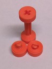 35mm To 120 Adapters Orange Color With Take Up Spool 3 Piece Set