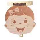 Pambo Baby Tooth Box Keepsake For Girls wooden 3 Piece Set  Girls