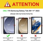 Shockproof Case For Samsung Galaxy Tab A9 Plus 11   2023  Rugged Kickstand Cover