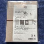 Traveler s Company  Love And Trip Red Notebook Passport Size 2025 Fast Ship