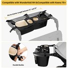 Stroller Wagon Organizer With Wonderfold W4 Wagon  Parent Console Caddy Wagon   