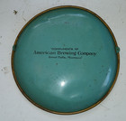 Antique Vintage Advertising Tray American Brewing Company Great Falls Montana